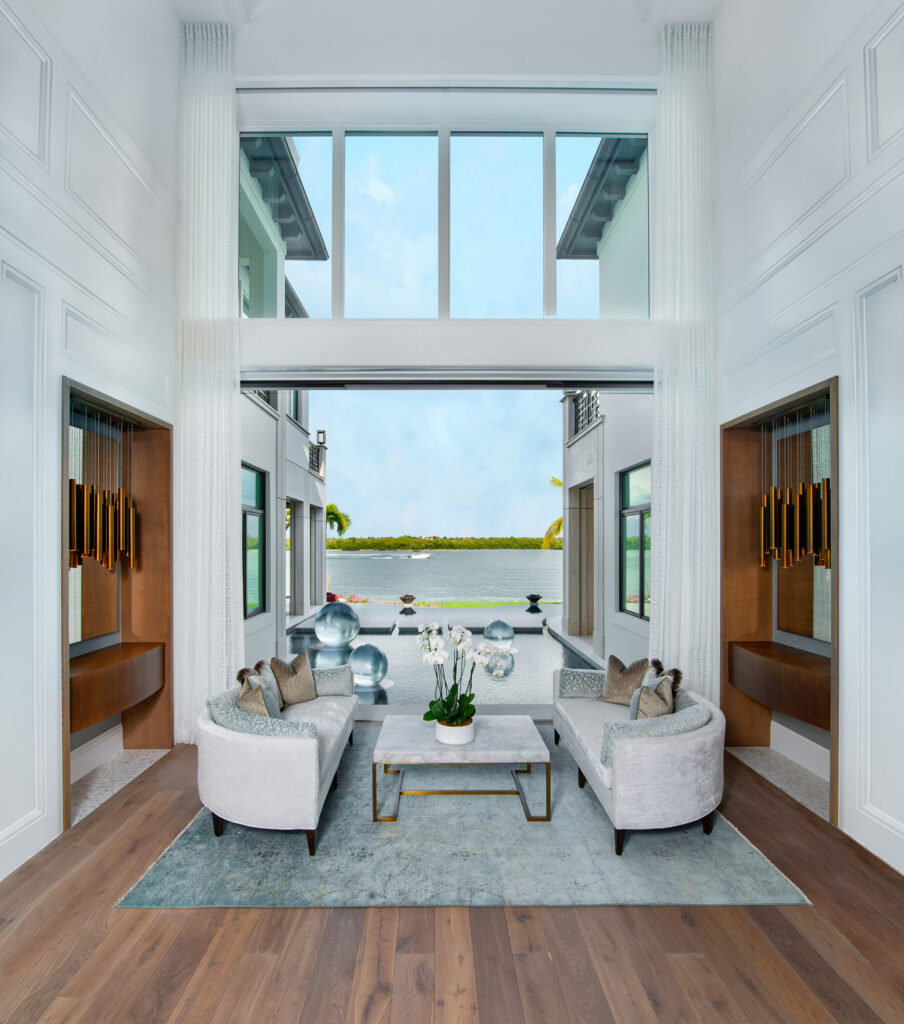 View from living room
