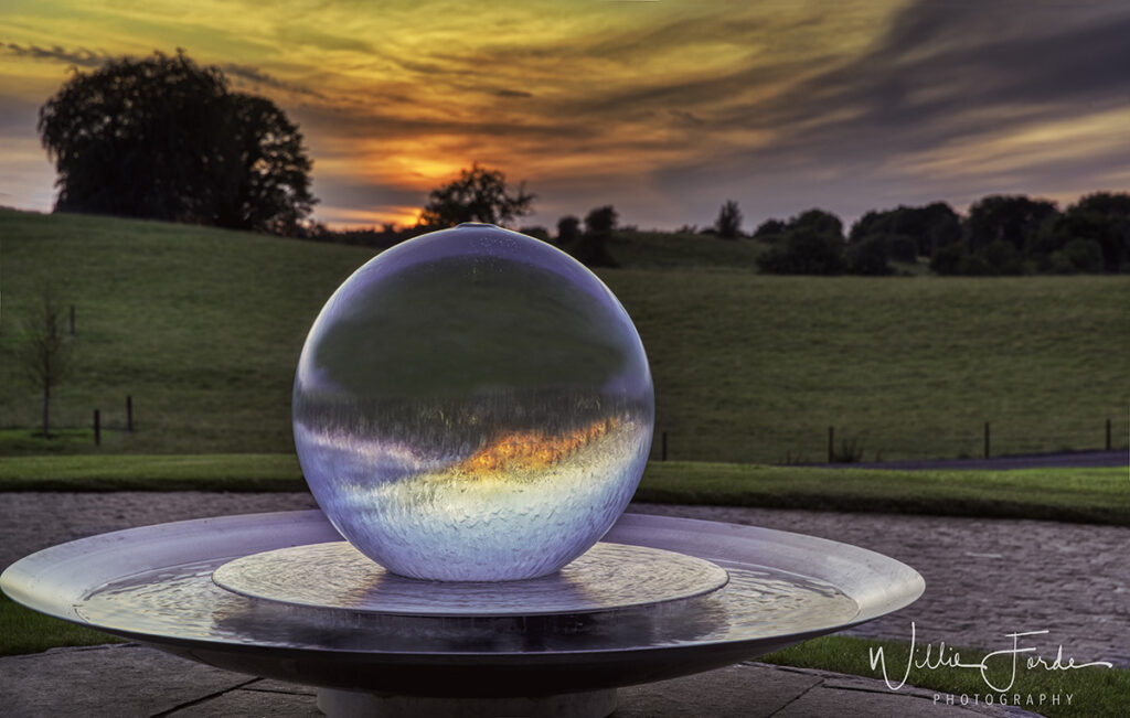Sphere Fountains & Water Features For Your Garden | Allison Armour