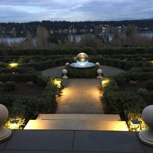 Sphere Fountain Garden