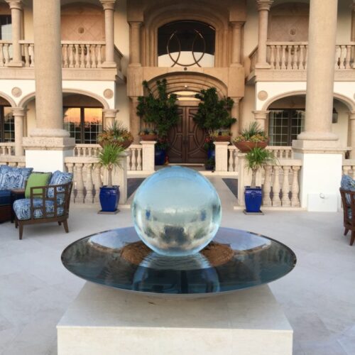 Sphere Fountain Elegance