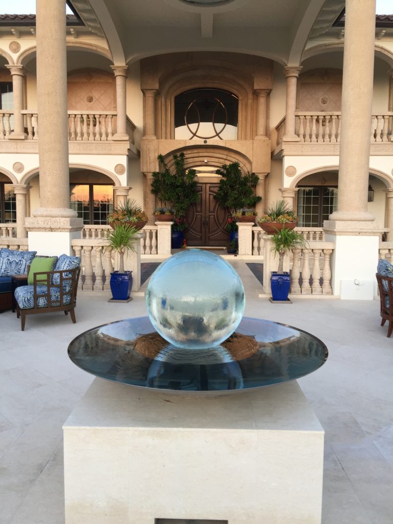 Sphere Fountain Elegance